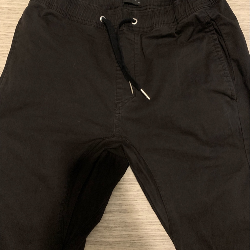 Zanerobe black joggers NEVER WORN